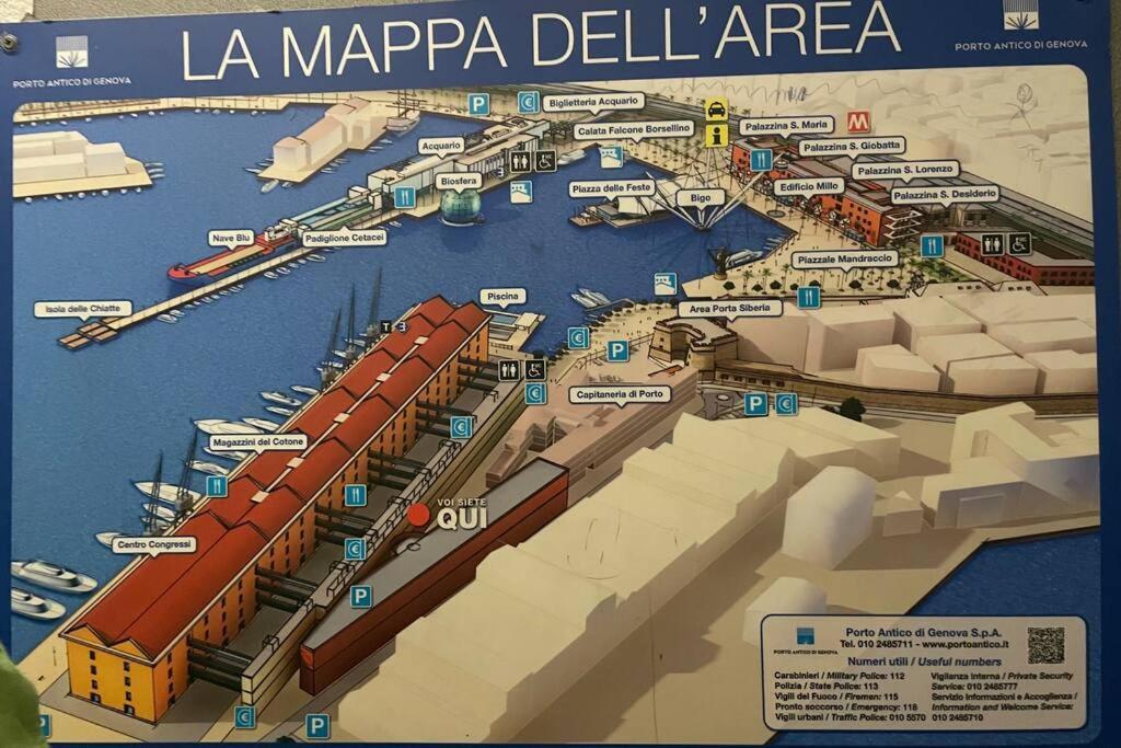 Casa Azzurra, Nel Cuore Di Genova Bagian luar foto
